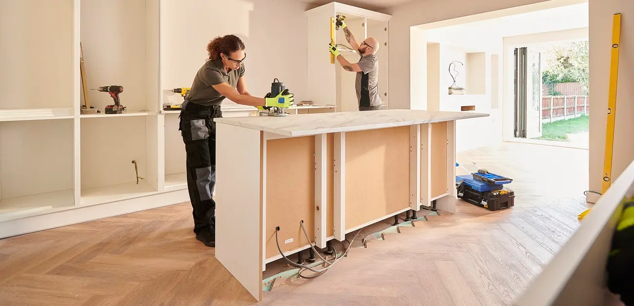 Professional kitchen install — Los Angeles remodel