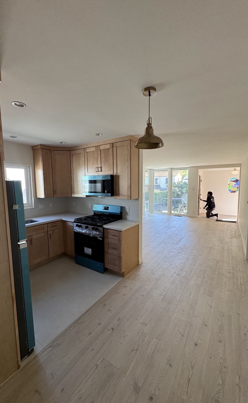 Open concept kitchen